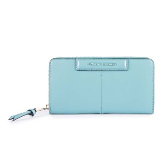 Portafoglio donna Piquadro Splash azzurroPD1515SPLR/AZSA