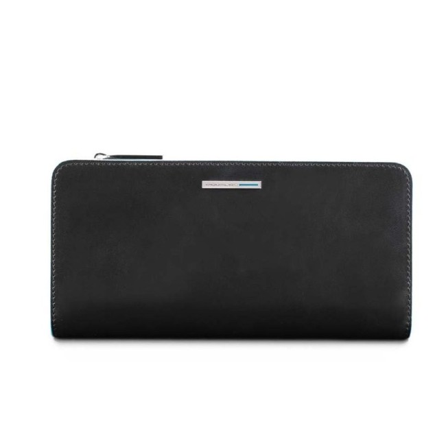 Piquadro women's wallet Blue Square black PD4573B2R / N