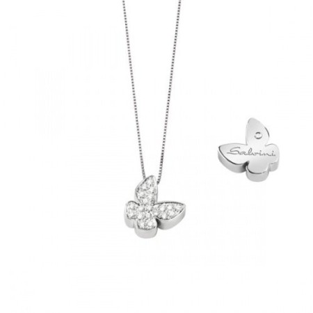 Halskette Salvini Farfalla Zeichen mit Diamanten - 20067608