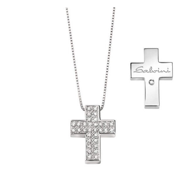 Salvini Croce necklace The signs with diamonds - 20067606