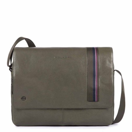 Messenger Piquadro B3S verde - CA4639B3S/VE