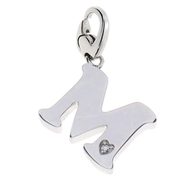 Salvini Anhänger in Silber mit Diamant M - 20077302