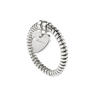 Salvini heart ring with pendant diamond - 20069033 2