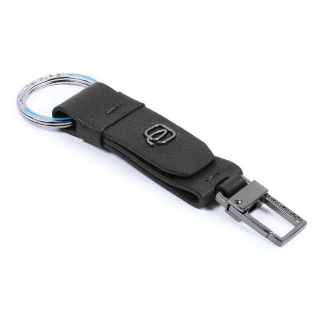 Piquadro key ring Black Square black - PC3751B3 / N