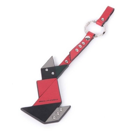 Portachiavi gatto Piquadro Muse rosso - PC4636MU/R2