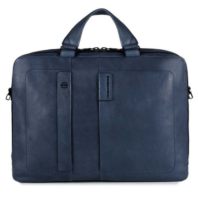 Cartella a due manici Piquadro P15S blu CA3347P15S/BLU2