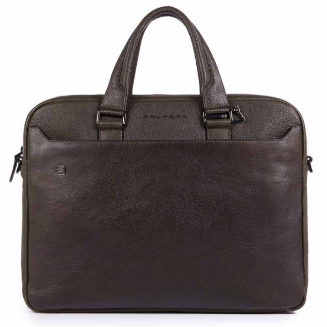 Ordner mit zwei Griffen Piquadro B3 braun - CA3339B3 / TM