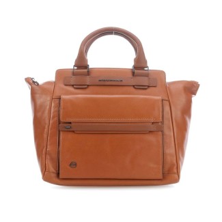 Borsa due manici Piquadro Cube cuoio - BD4475W88/CU