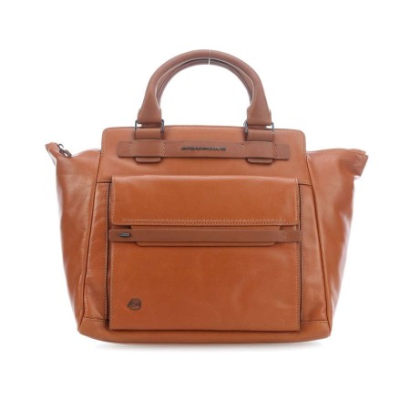 Borsa due manici Piquadro Cube cuoio - BD4475W88/CU