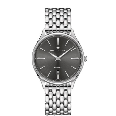 Hamilton Jazzmaster Thin Automatik-Herrenuhr aus Stahl - H38525181