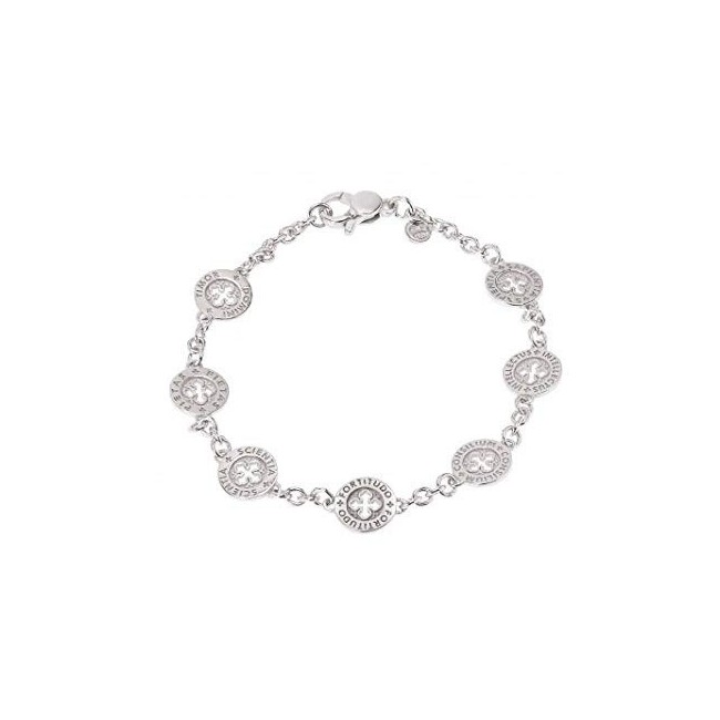 Armband SETTEDONI Silberkette rhodiniert M