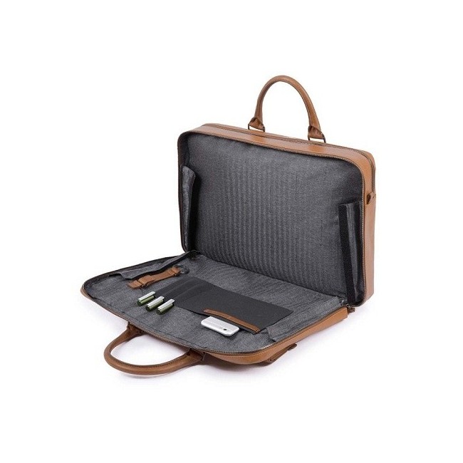 Piquadro fast-check briefcase Cube leather - CA4470W88 / CU
