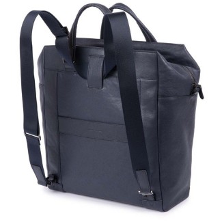 Borsa verticale Piquadro B3S blu - CA3982B32/BLU3 2