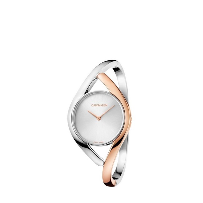 CALVIN KLEIN Party PVD Silver watch - K8U2SB16