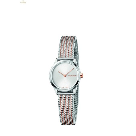 CALVIN KLEIN Watch Minimal Extension Bicolor Silver K3M23B26