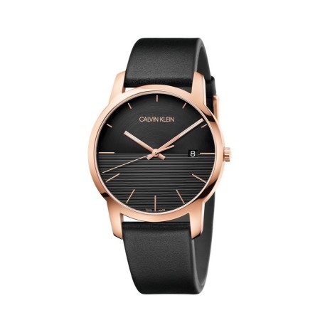 CALVIN KLEIN City Extension PVD Rose Gold Watch K2G2G6CZ