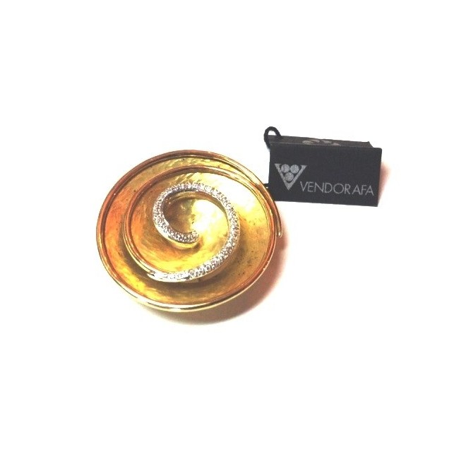 Spilla in oro e brillanti - KS4120