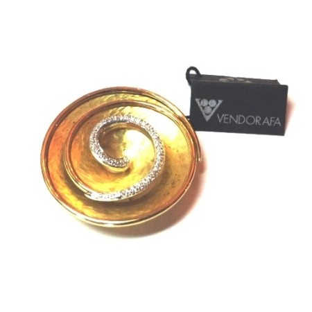 Spilla in oro e brillanti - KS4120