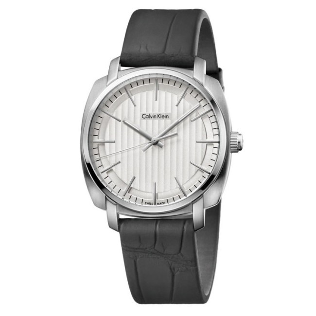 Calvin Klein Hightline gestreifte Herrenuhr - K5M311C6