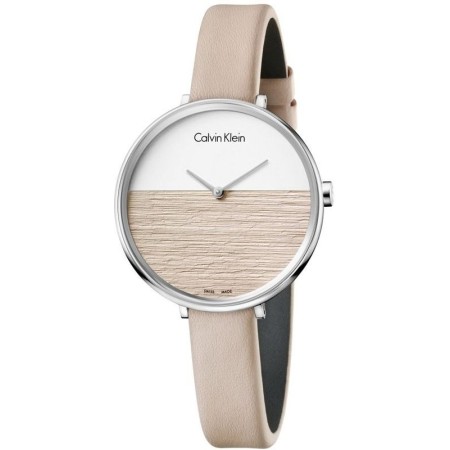Calvin Klein Rise Uhr - Lederband - K7A231XH