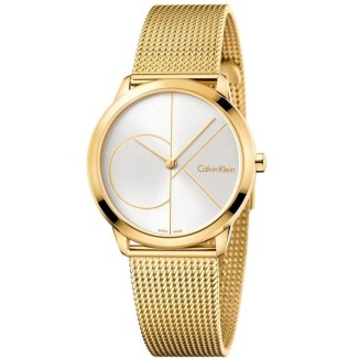 Orologio Calvin Klein Minimal Midsize PVD Logo CK K3M22526