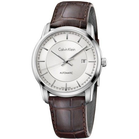 Calvin Klein Infinite watch Automatic leather K5S341G6