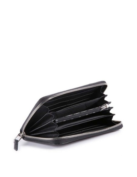 Piquadro Muse women's wallet in black rock - PD1515MUR / N2