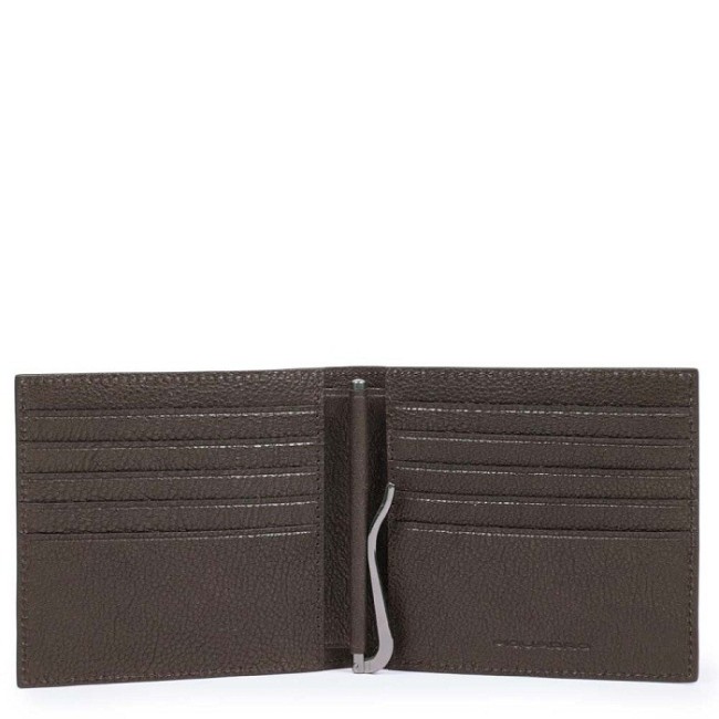 Piquadro Wallet Black Square brown PU1666B3R / TM