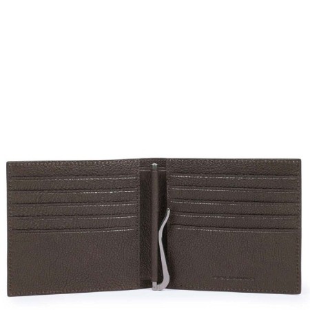 Piquadro Wallet Black Square brown PU1666B3R / TM