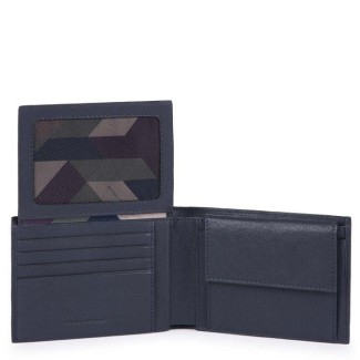 Herrenbrieftasche Piquadro B3SR Nachtblau PU1392B3SR / BLU3 2