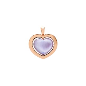 Herzanhänger aus Gold und Amethyst von Giulietta und Romeo