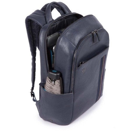 Piquadro B3S unisex backpack blue - CA3214B3S / BLU3