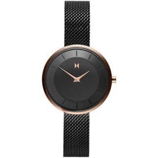 MVMT Mod R83 Uhr in Mailand schwarz und gold - FB01-BL