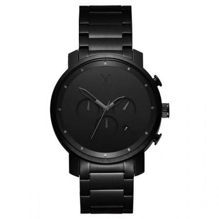 Orologio MVMT crono Black Link nero 45mm