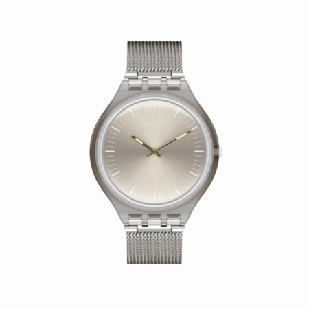Watch Swatch Skin Skinmesh shirt milan silver silver - SVOM100M