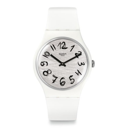 Orologio Swatch Worldhood Gesso bianco silicone - SUOW153
