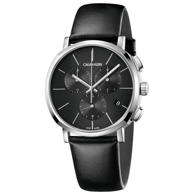 CALVIN KLEIN Posh Chrono watch black - K8Q376G6