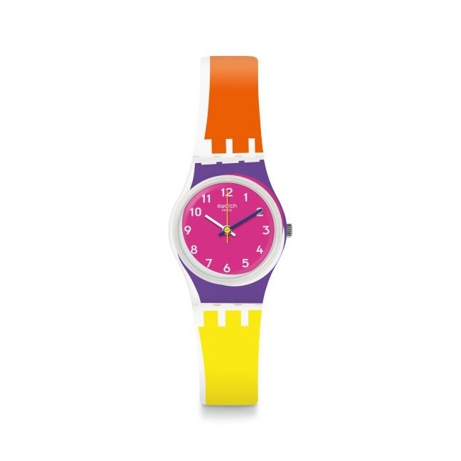 Multicolor Sun Through Swatch-Uhr klein - LW165