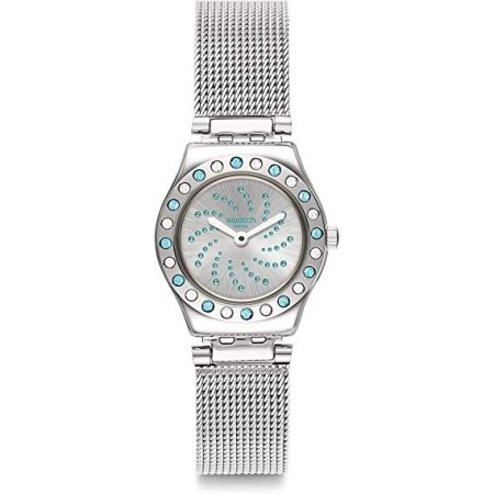 Swatch-Uhr Meche Bleue - Swarovski-Netz mit kleinem Mesh - YSS320M