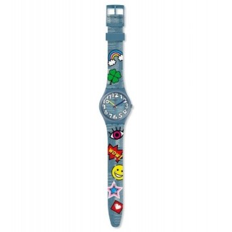 Swatch watch Tacoon fantasy emoticon patches - GS155