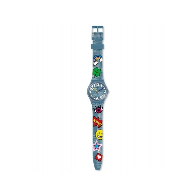 Swatch orologio Tacoon fantasia emoticon toppe - GS155