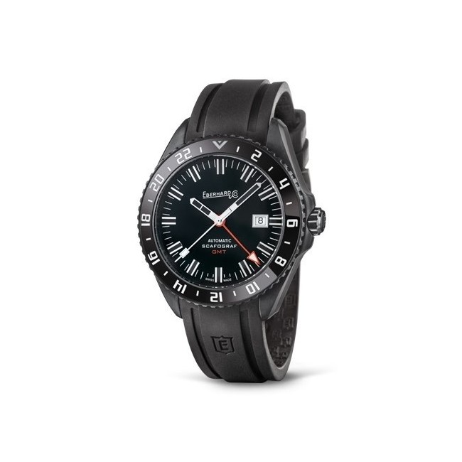 Schauen Sie sich Eberhard Scafofraf GMT The Black Sheep 41040CU an