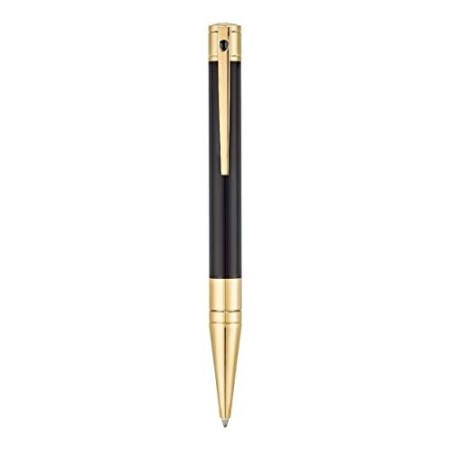 Dupont penna a sfera Initial Black & gold dorato - 265202
