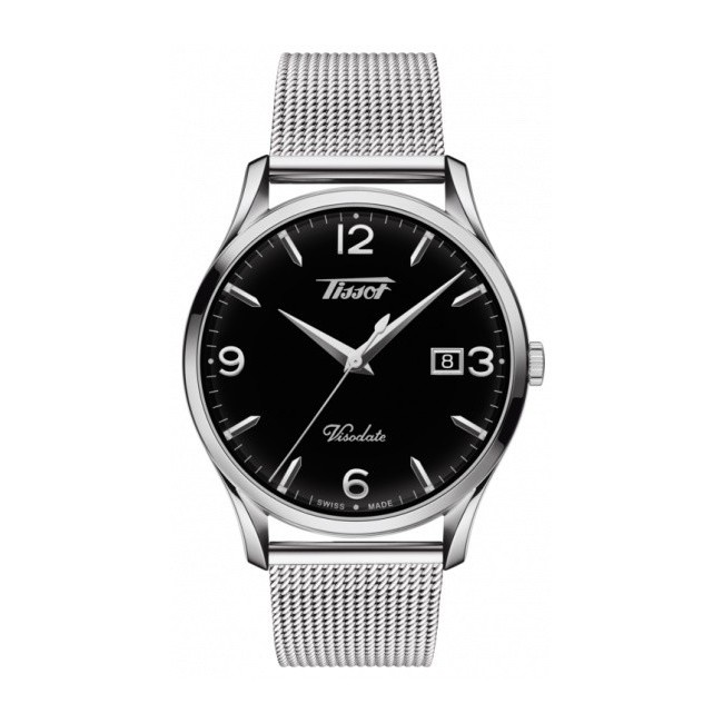 Orologio Tissot Heritage Visodate nero T1184101105700