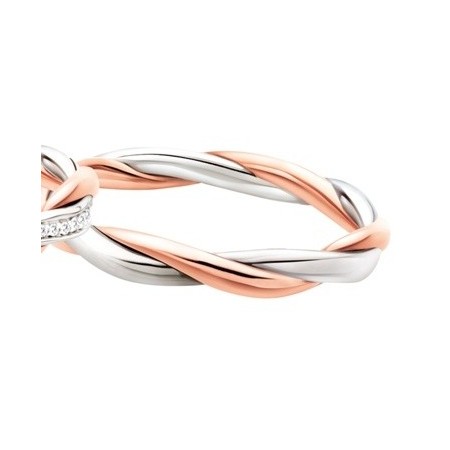 Polello Di Amore Love Ring in Roségold und Weißgold