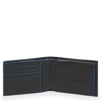 Wallet man Piquadro Blue Square black PU257B2SR / N 2