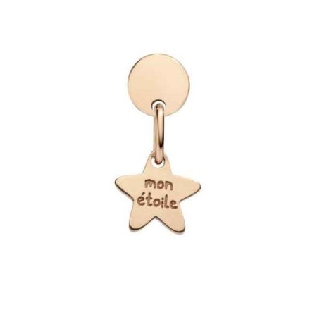 Queriot Mon Etoile earring in rose gold with star