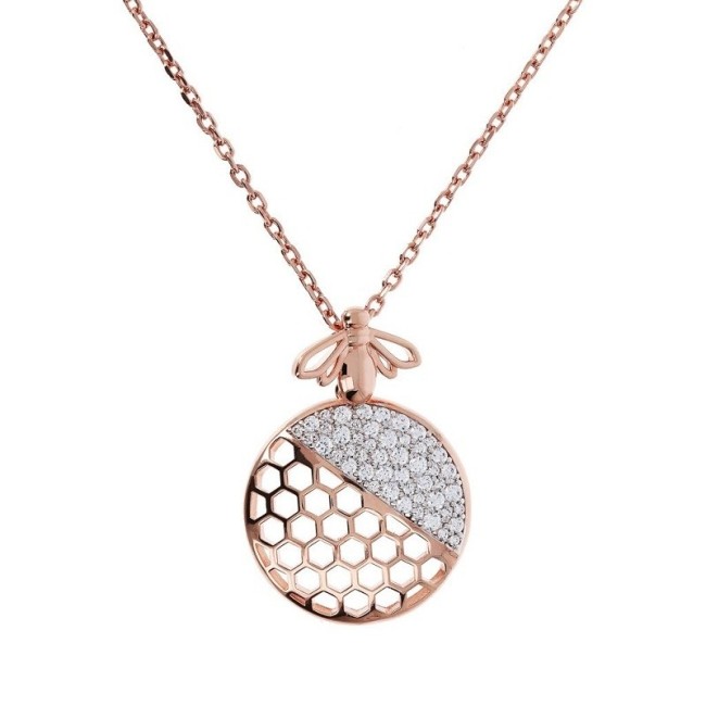 Bronzallure-Bienenstock-Halskette - WSBZ01414