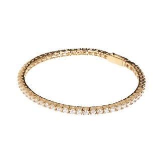 Semi-rigid Tennis Bronzallure Bracelet - WSBZ01240Y