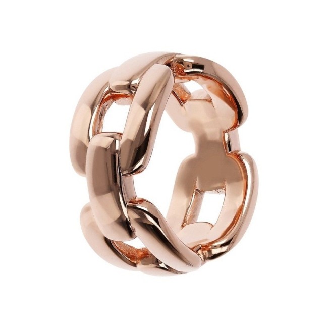 Bronzallure ring Geometrie rose gold - WSBZ01443